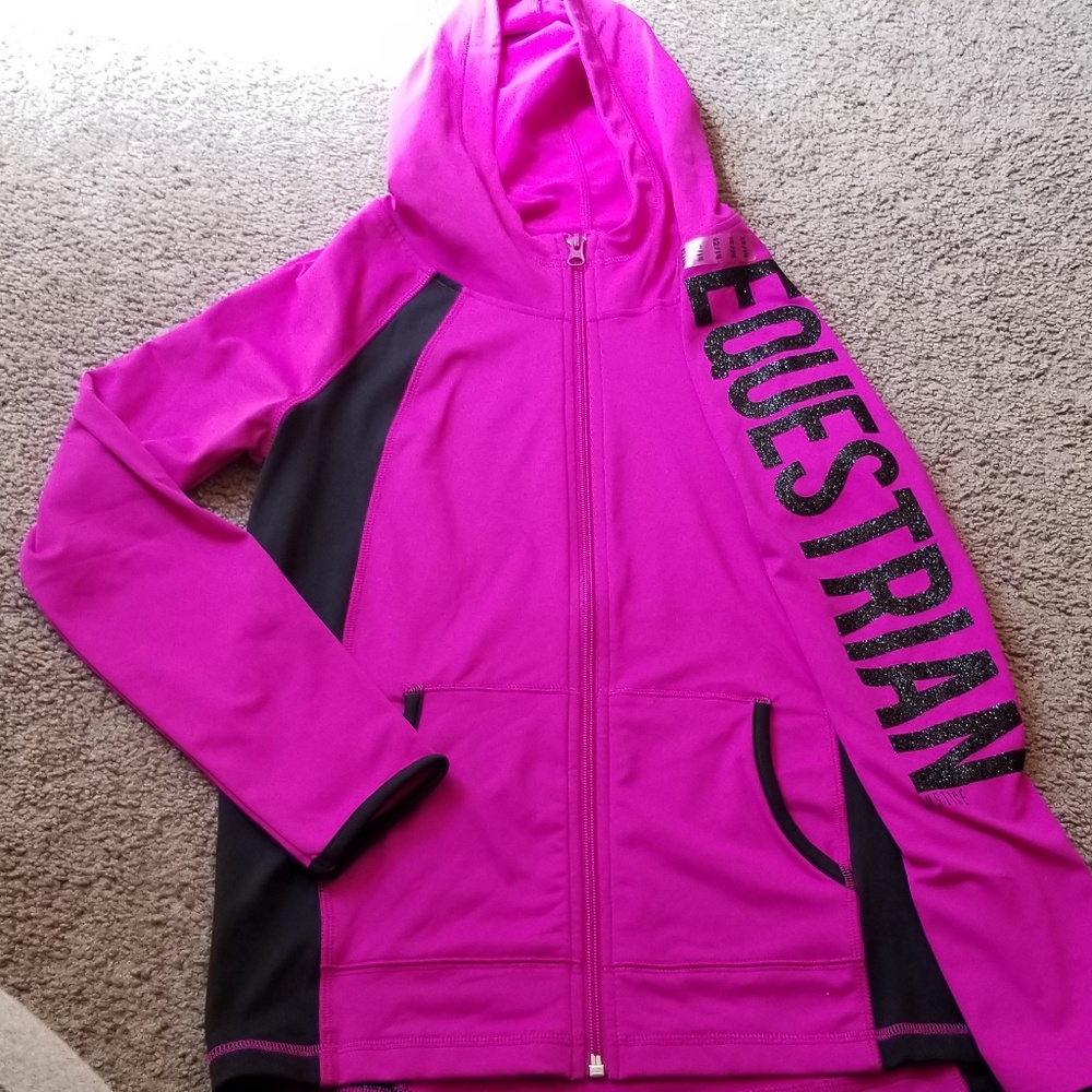 Justice Equestrian Zip up Hoodie